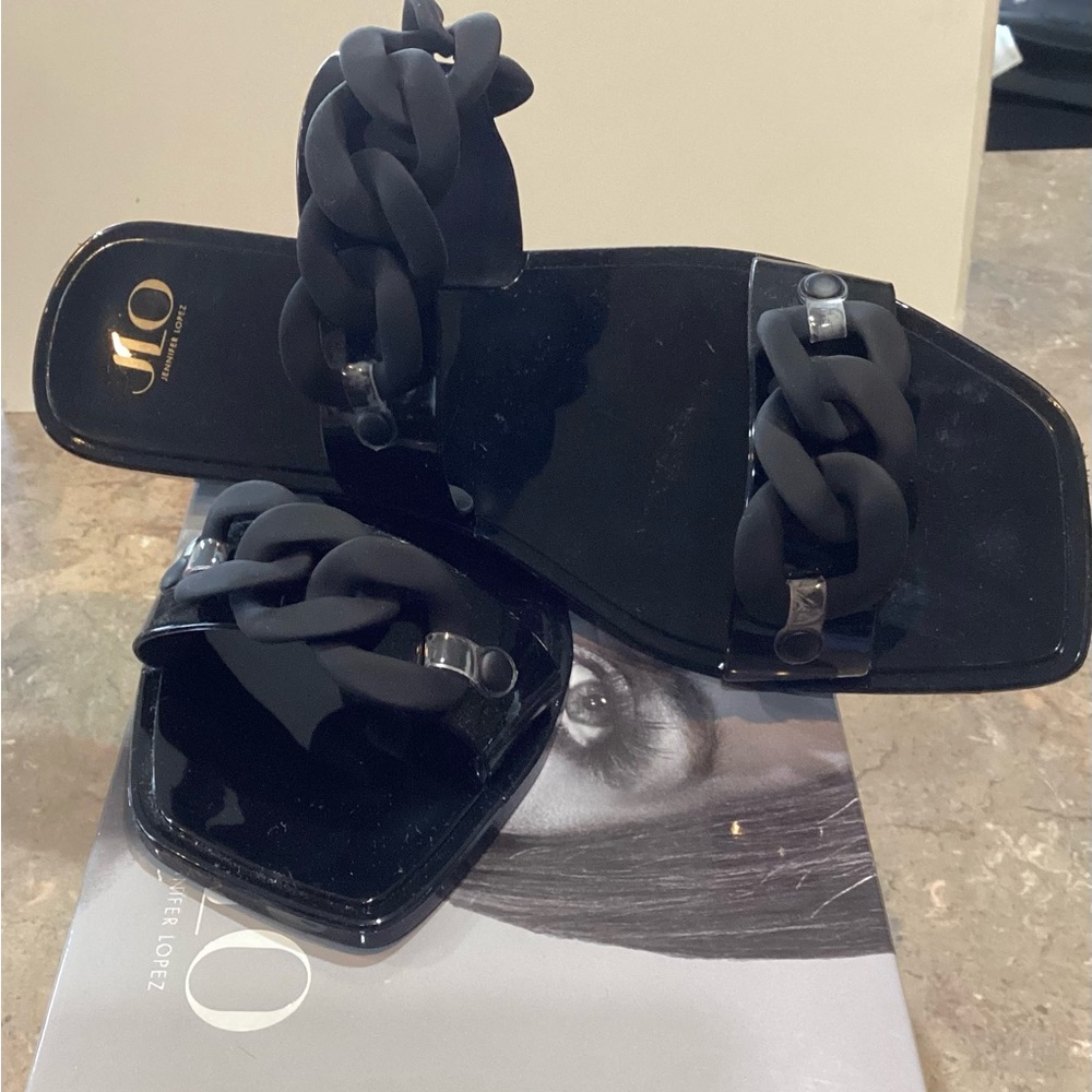 JLO Jennifer Lopez Trecha Sandal